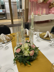 Candelabra Centerpieces