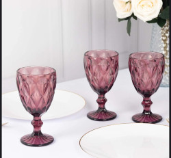 IMG 0379 1738859938 Pink crystal Water Goblets