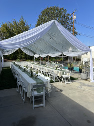 20x40 clear tent