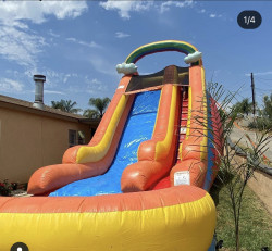 18ft rainbow waterslide