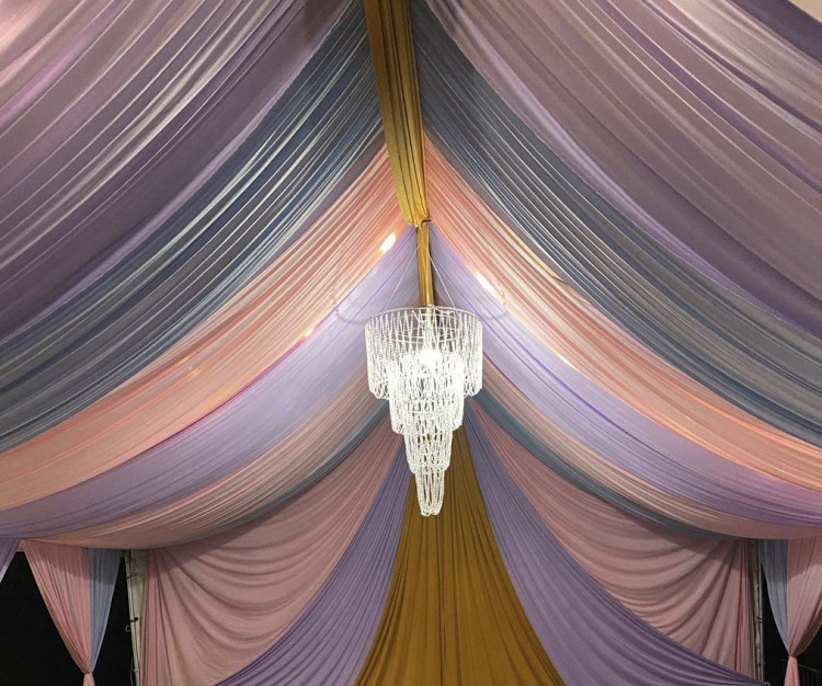 Tent lighting & side walls